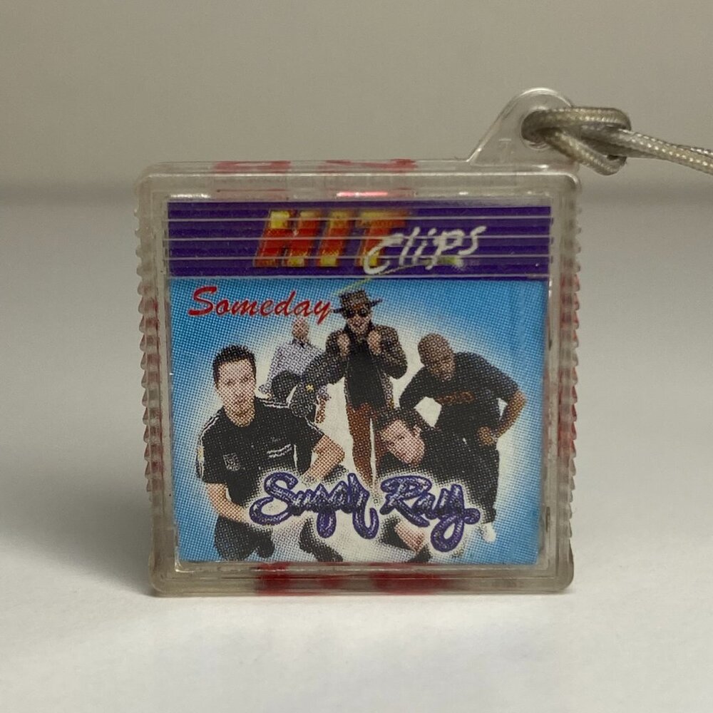 Rare Hit Clips Purple Musical Trivia Player Sugar Ray Somebody TESTED WORKS
